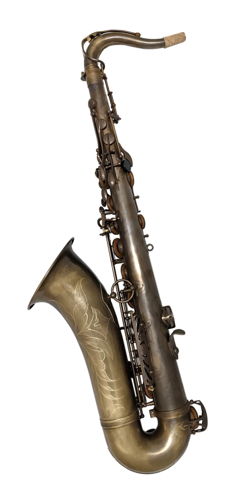 Hanson LX Tenor Saxophone Hand Rubbed Raw Brass