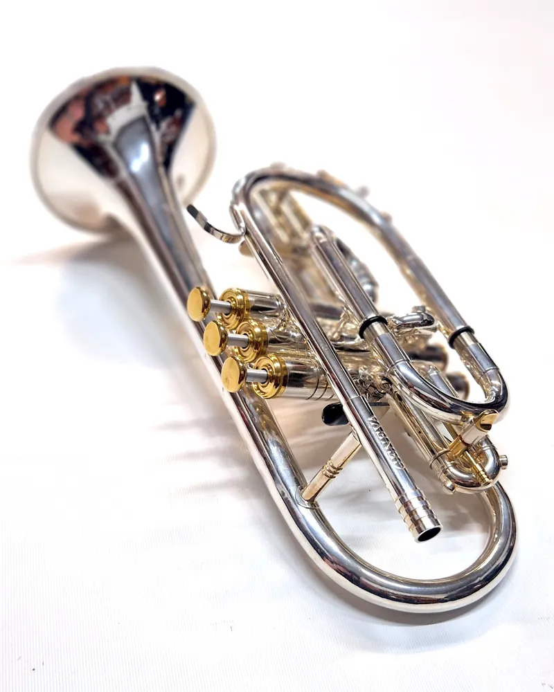 Secondhand Geneva cornet silver plate-2