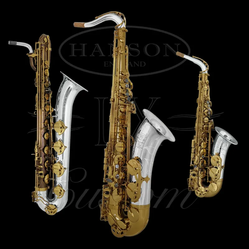 Secondhand Hanson LX Alto Saxophone in Deep Gold Lacquer