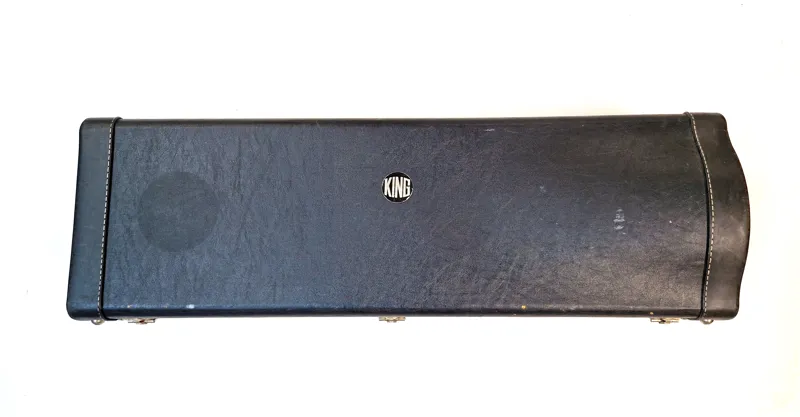 Secondhand King 4B trombone in silverplate-4