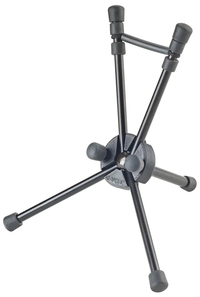 Konig and Meyer 14355 SAXXY Curved Soprano Saxophone Stand Black