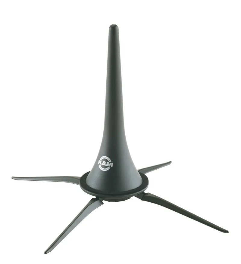 Konig and Meyer 15222 Clarinet Stand - Black