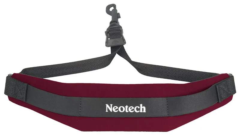 Neotech Soft Sax Strap Regular Swivel Hook - Wine