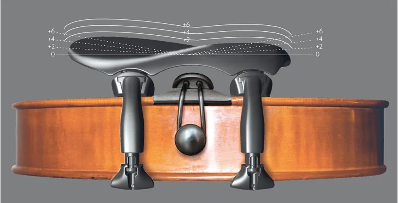 Wittner Centre Violin Chin Rest-1