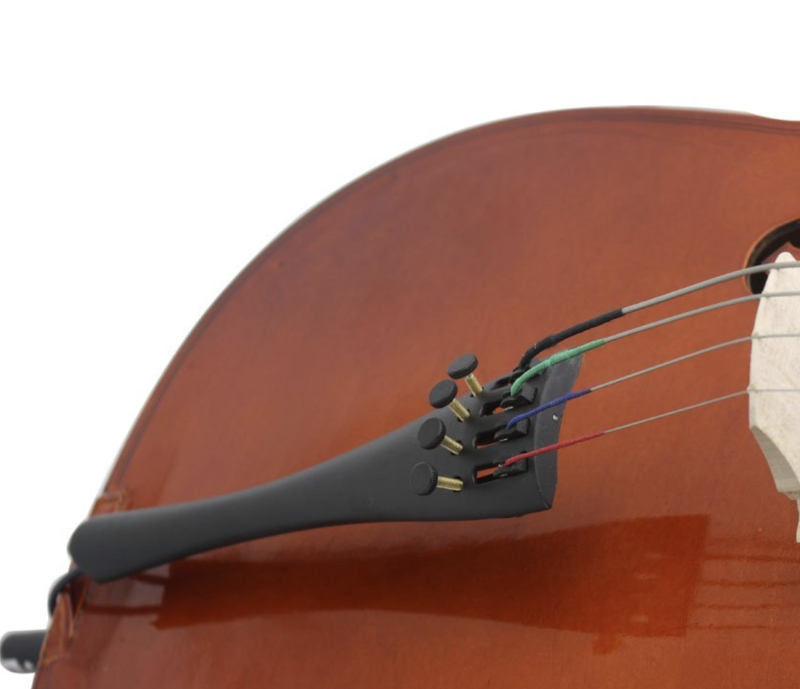 Wittner Cello Tailpiece with Adjusters. 4/4 Made in Germany-1