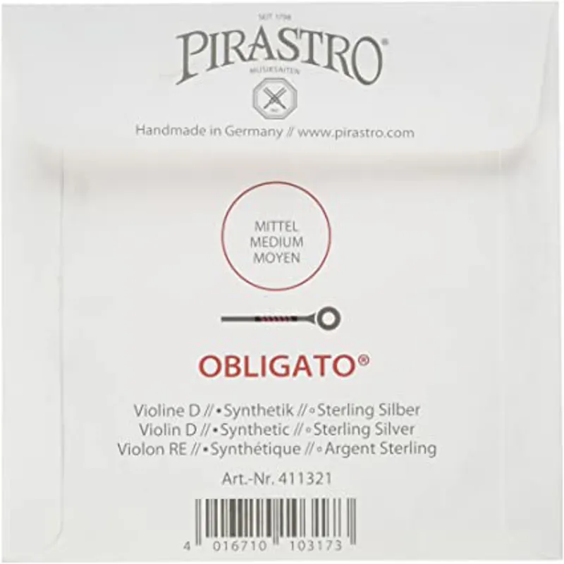 Obligato Violin Set E Ball Steel Medium - Packet-1
