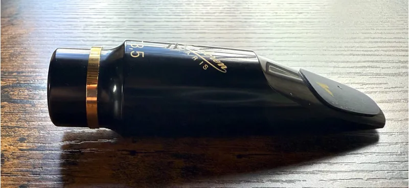 Vandoren V16 T8.5 Ebonite Tenor Saxophone Mouthpiece - Large Chamber EX DISPLAY-4