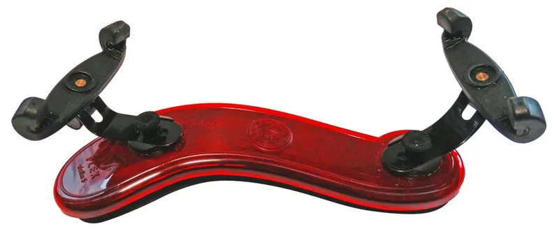 Viva Flex Violin Shoulder Rest 1/2 - 1/4 Size - Red