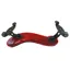 Viva Flex Violin Shoulder Rest 1/2 - 1/4 Size - Red