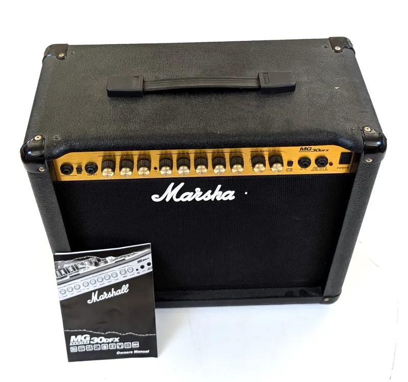Secondhand Marshall MG30DFX guitar amp