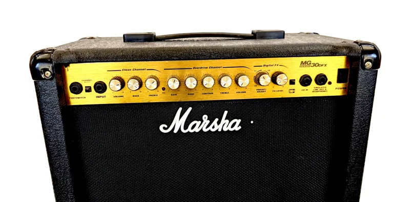 Secondhand Marshall MG30DFX guitar amp-1