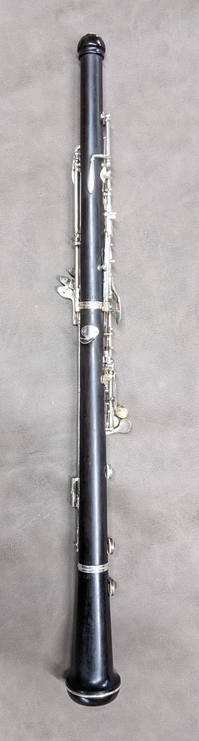 Full Conservatoire oboe with semi automatic octaves.  Beuscher model 968.  -1