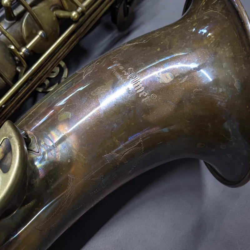 Secondhand Conn-Selmer PTS 380-V Tenor Saxophone - Unlacquered-1