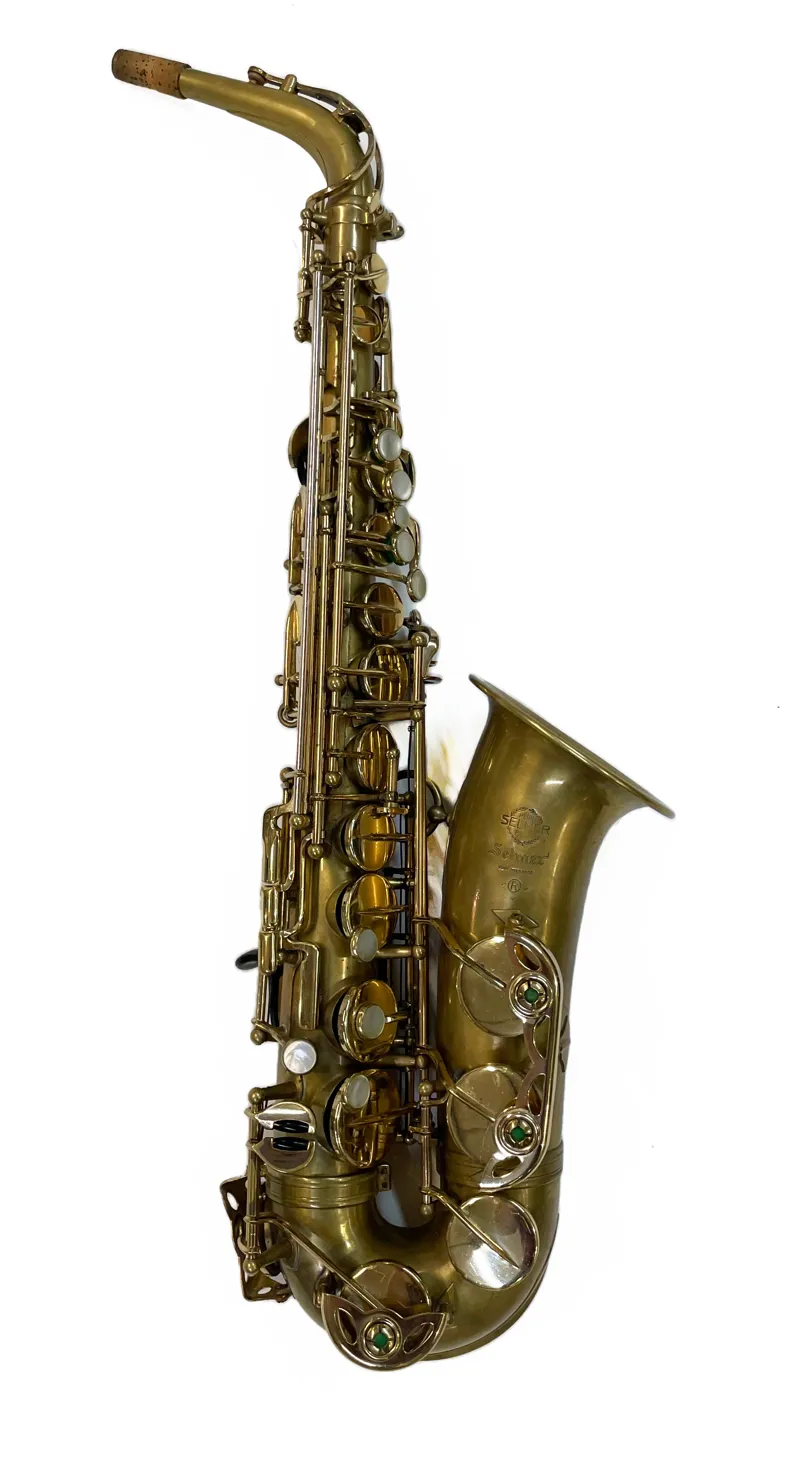 Selmer Mark VI Alto Saxophone - Immaculate. Raw brass and Roo pads.