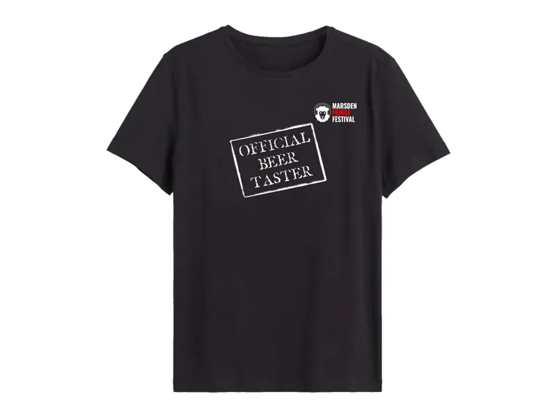 Official Marsden Fringe Festival T-Shirt 2022 - Beer Taster