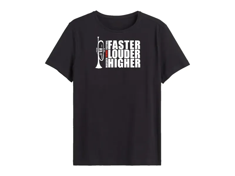 Official Marsden Fringe Festival T-Shirt 2022 - Faster Louder Higher!