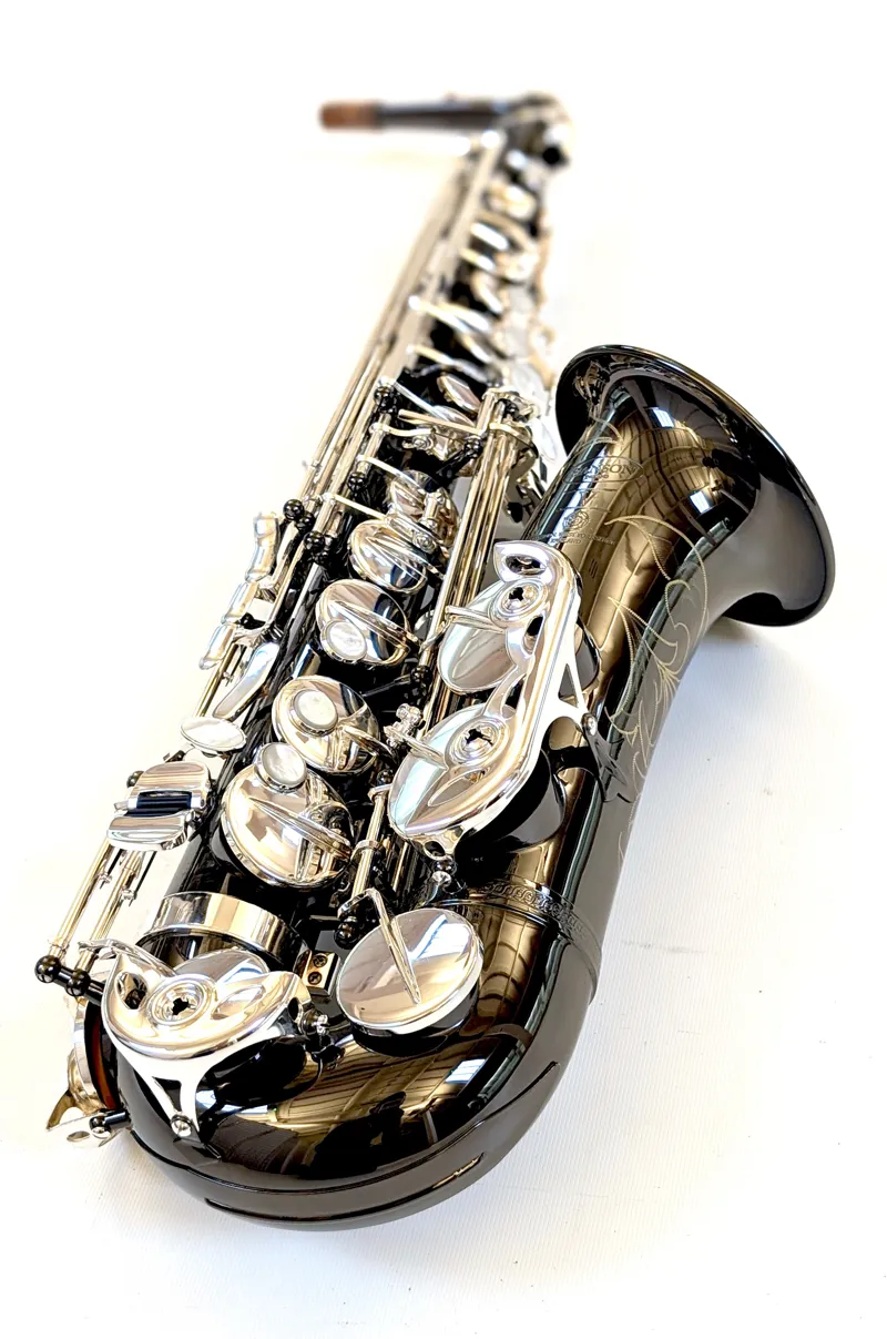 Secondhand Series V Alto Black with Silverplated Keys-1