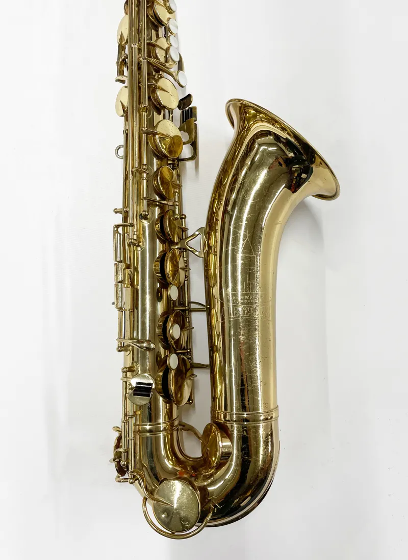 Vintage 1959 H.N. White Cleveland Tenor Saxophone-1