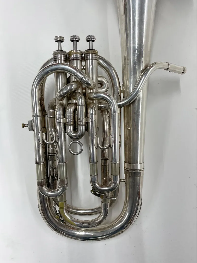 Secondhand Boosey and Hawkes Round Stamp Baritone Horn-1