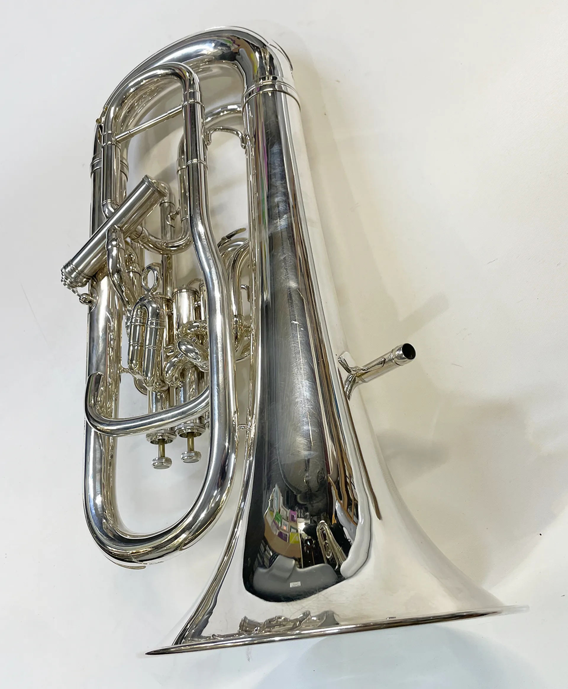 Secondhand Besson Sovereign 968 Euphonium - Silverplate Secondhand Besson Sovereign 968 Euphonium - Silverplate