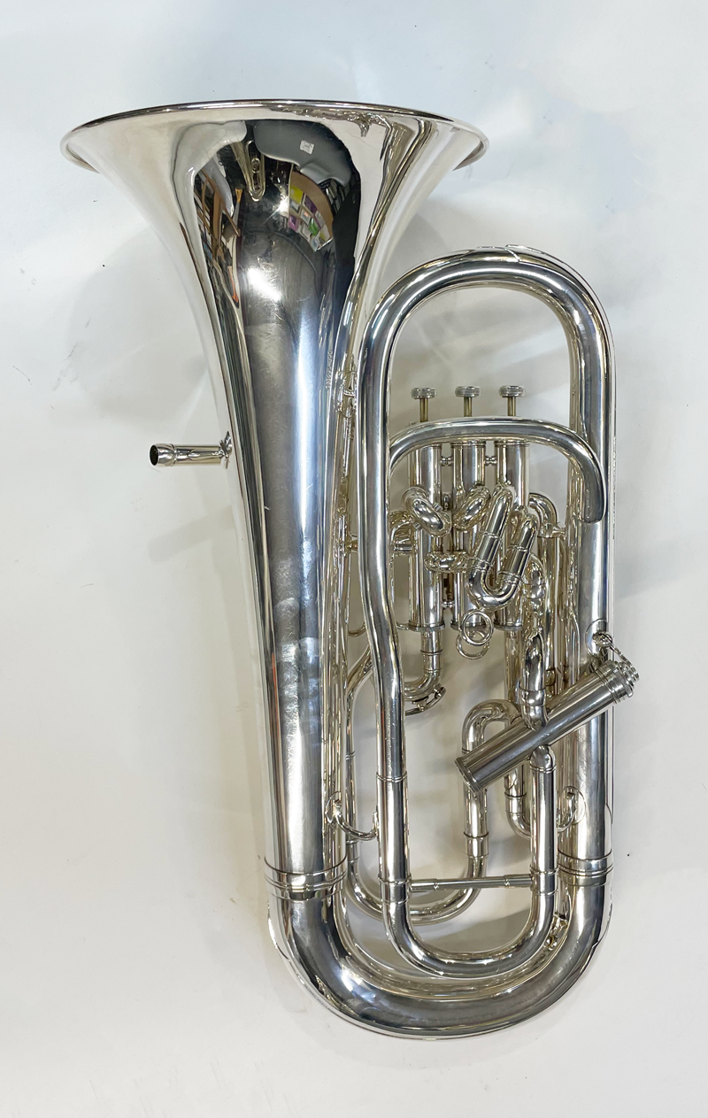 Secondhand Besson Sovereign 968 Euphonium - Silverplate-3