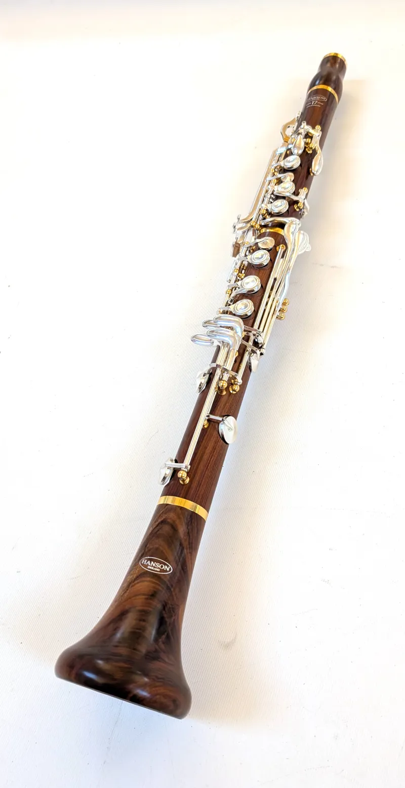 Hanson T7 Plateau Clarinet - Rosewood-1