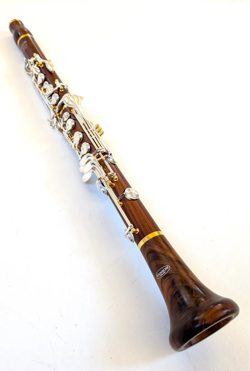 Hanson T7 Plateau Clarinet - Rosewood-2