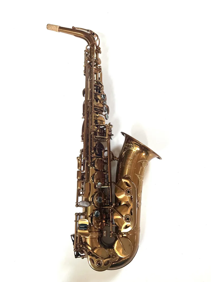 Hanson Series VIII Alto Saxophone in Deep Gold Lacquer