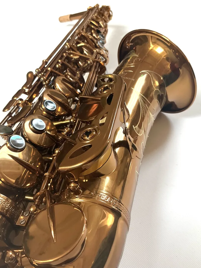 Hanson Series VIII Alto Saxophone in Deep Gold Lacquer-3