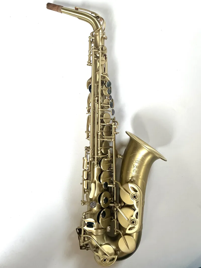 Hanson Series VIII Alto Saxophone in Vintage finish