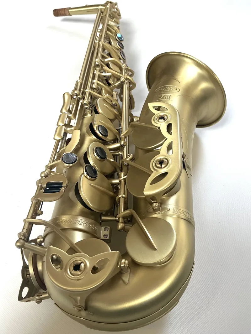 Hanson Series VIII Alto Saxophone in Vintage finish-1