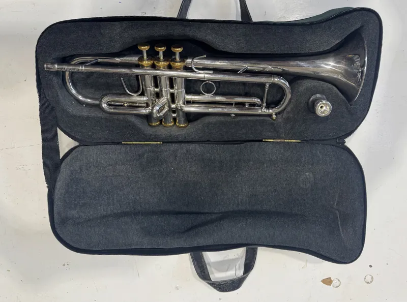 Second Hand Stomvi Forte Trumpet - in silverplate-2