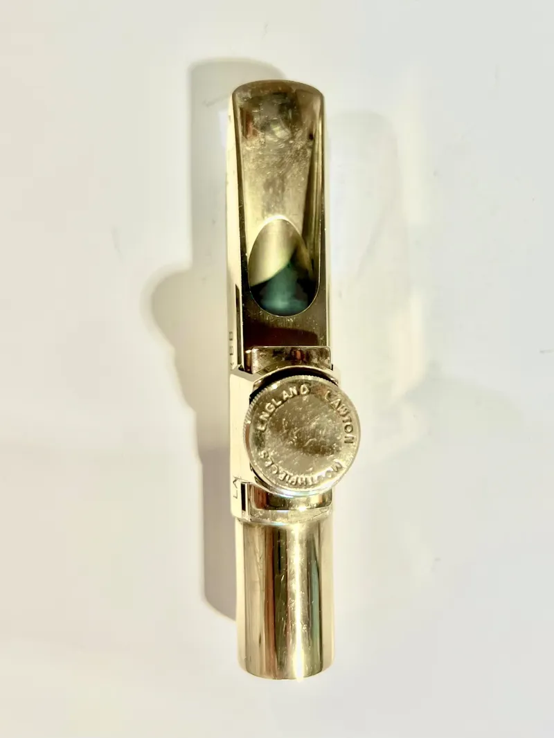 Lawton Tenor Sax Mouthpiece and cap 6 star BB bronze -2