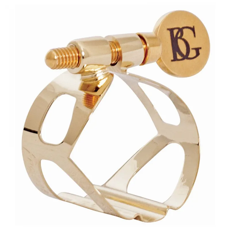 BG L50 Soprano Saxophone Tradition Ligature - Gold Lacquered