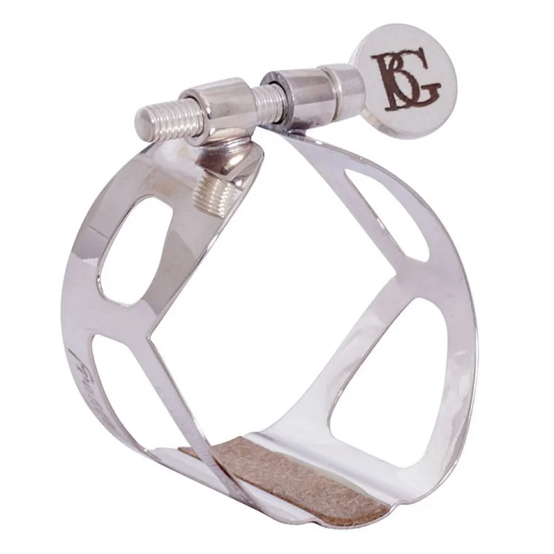 BG L90 Bass Clarinet Tradition Ligature - Silver Plated
