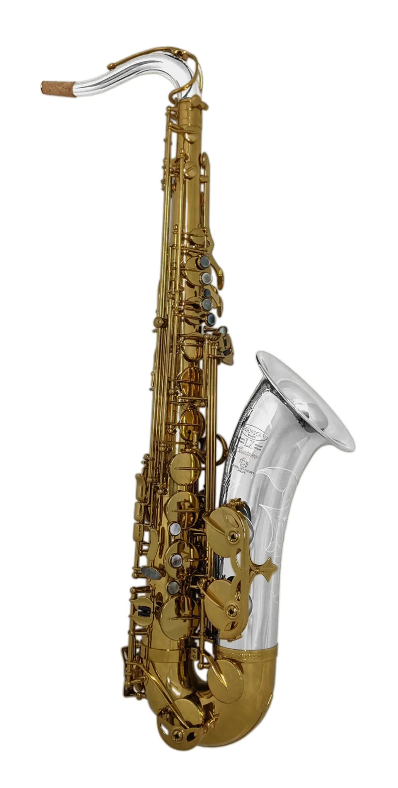 Hanson LX Custom Tenor Saxophone - Solid Sterling Silver