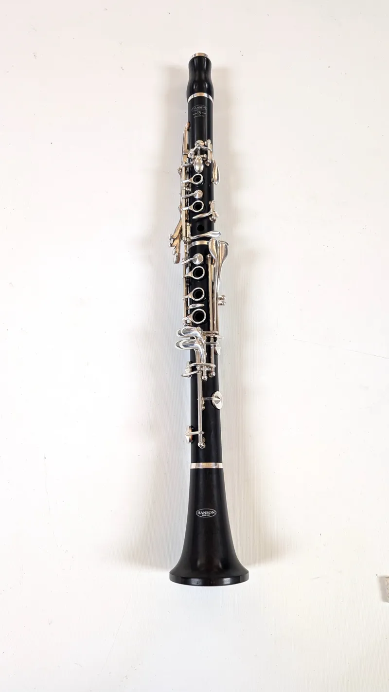 Secondhand Hanson T5 Grenadilla Bb Clarinet