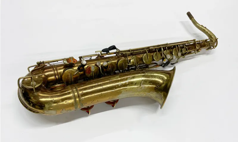 Vintage Buescher Aristocrat Tenor Saxophone-2