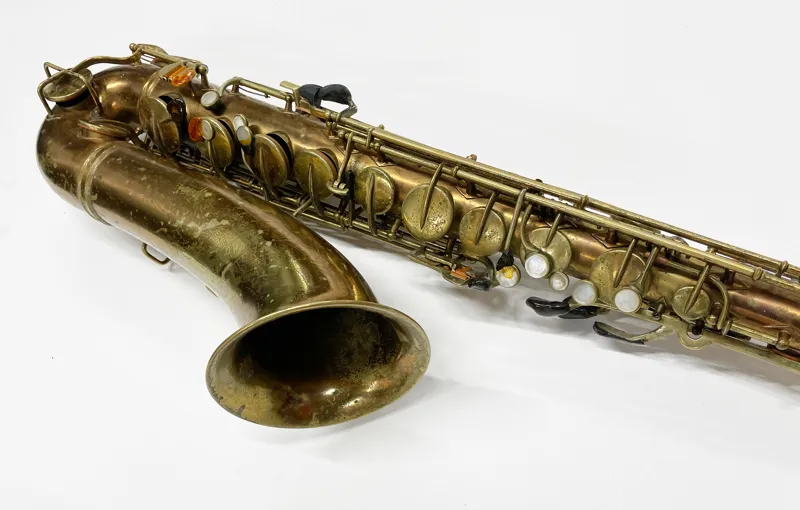Vintage Buescher Aristocrat Tenor Saxophone-4