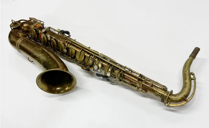 Vintage Buescher Aristocrat Tenor Saxophone-3