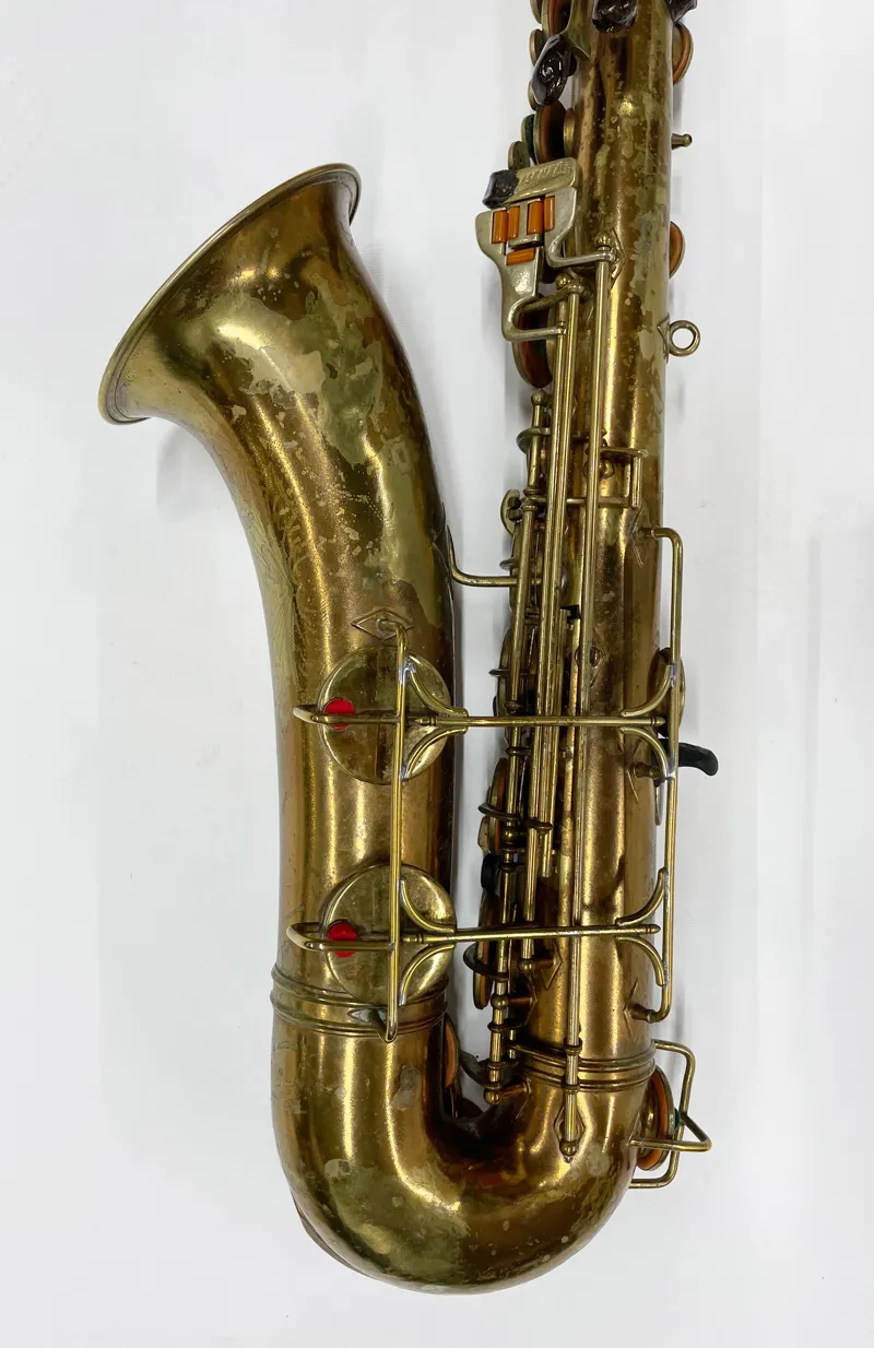 Vintage Buescher Aristocrat Tenor Saxophone-5