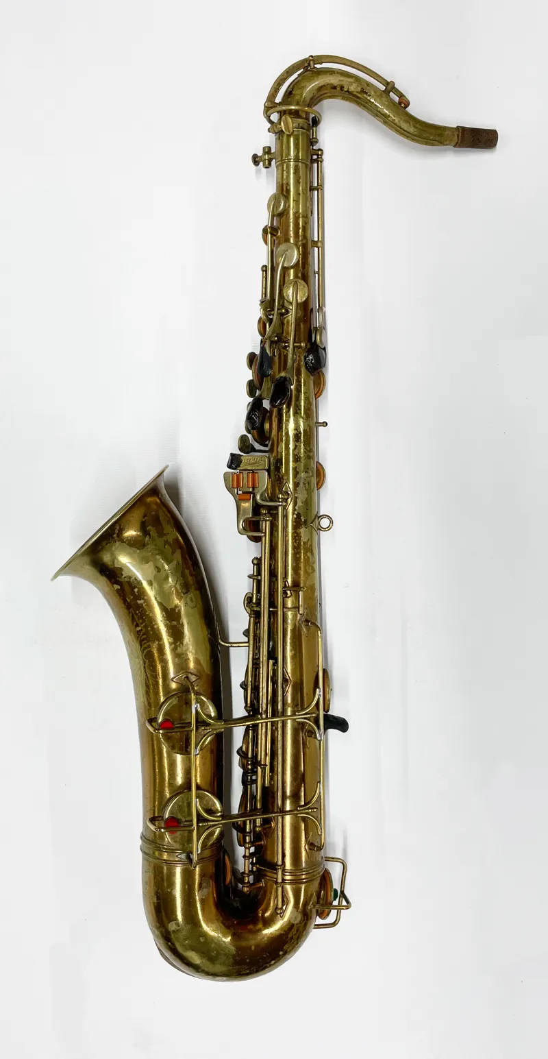 Vintage Buescher Aristocrat Tenor Saxophone-6