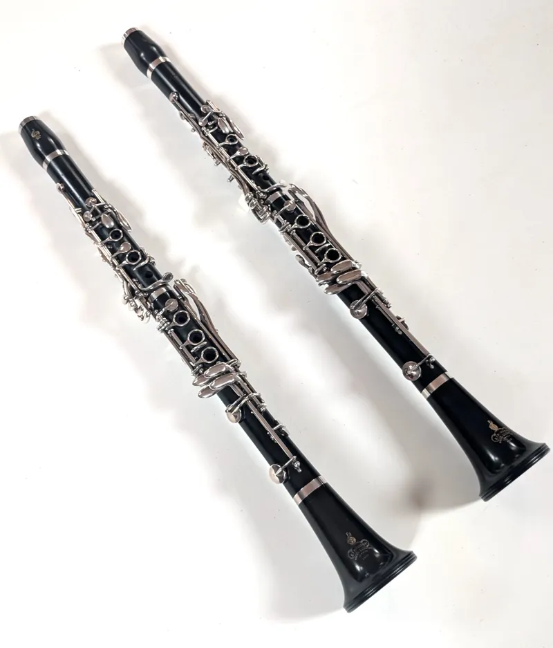Pair Of Secondhand Boosey And Hawkes 1010 Symphony Clarinets-2