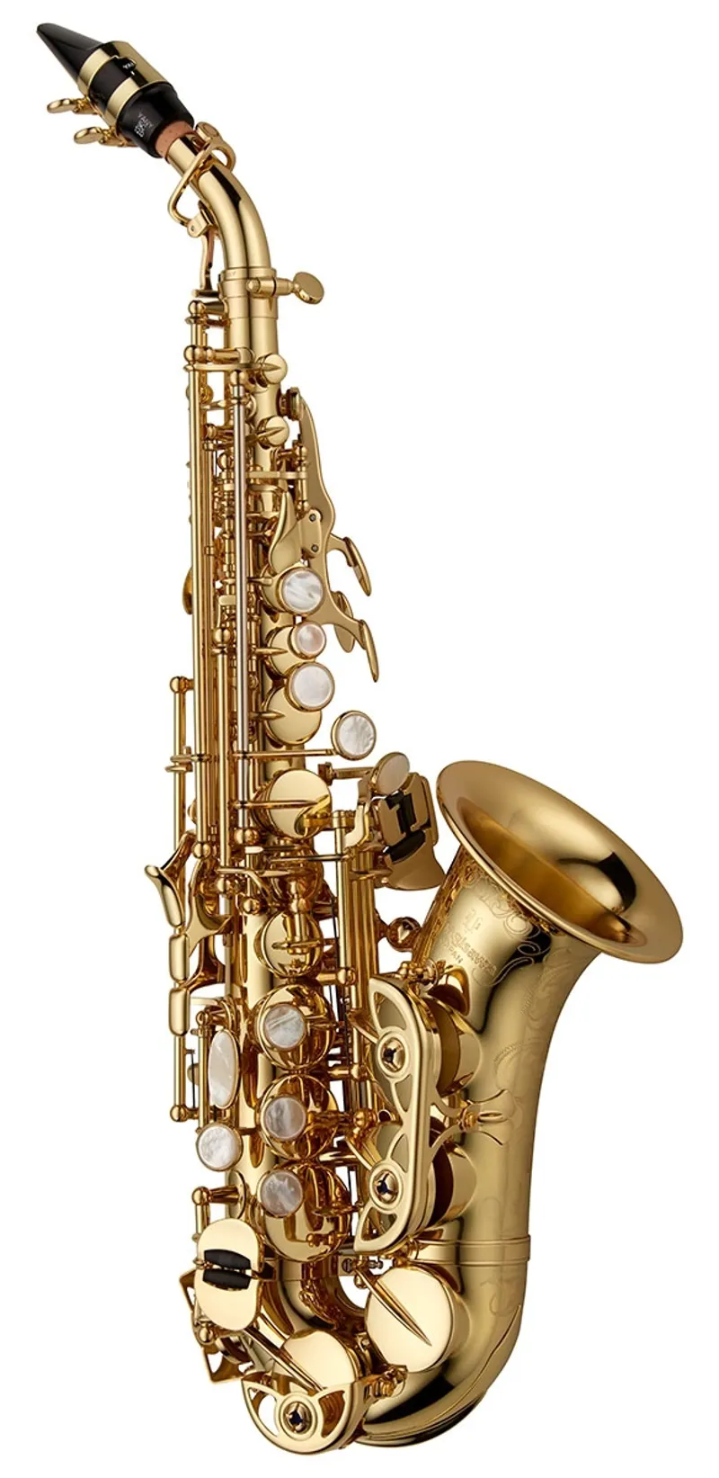 Yanagisawa SCWO10 Elite Curved Soprano Sax - Brass Lacquered