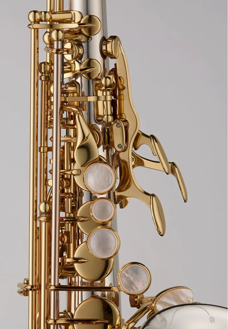 Yanagisawa SCWO10 Elite Curved Soprano Sax - Brass Lacquered-2
