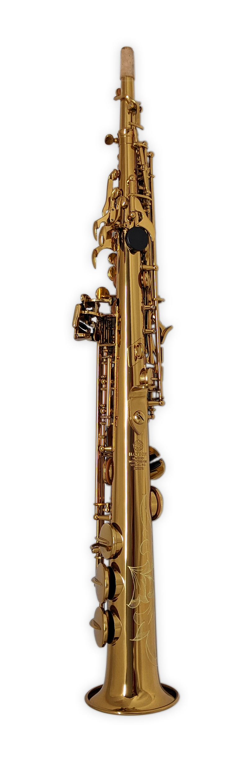 Hanson Series V Soprano Saxophone in Deep Gold Lacquer-2