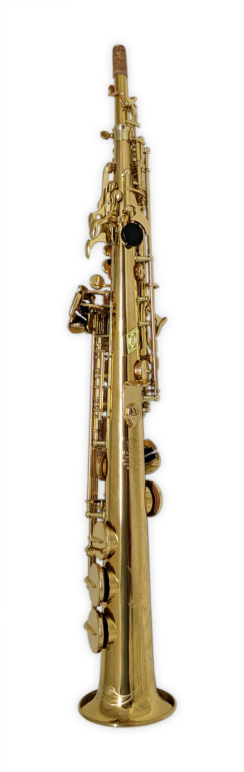 Hanson LX Soprano Saxophone in Deep Gold lacquer-2