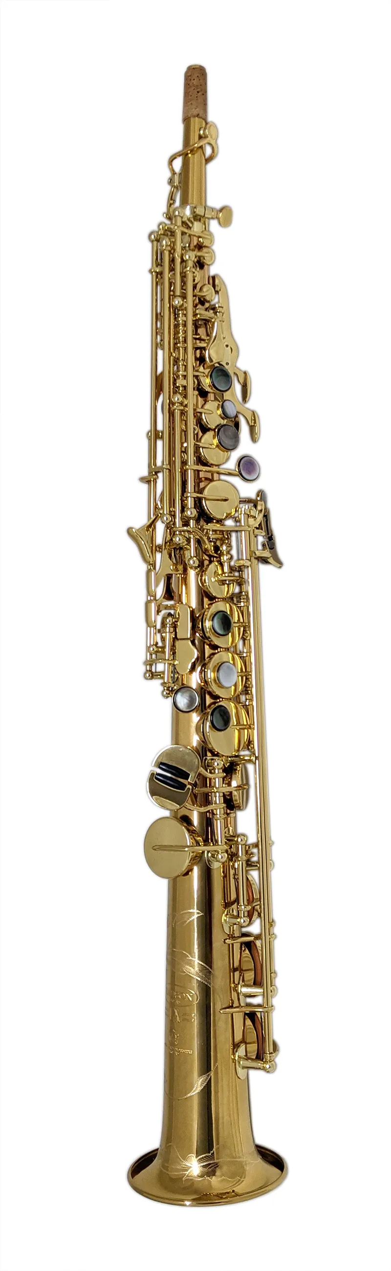 Hanson LX Soprano Saxophone in Deep Gold lacquer