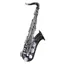 Hanson LX Tenor Saxophone Black with Silver Plated Keys