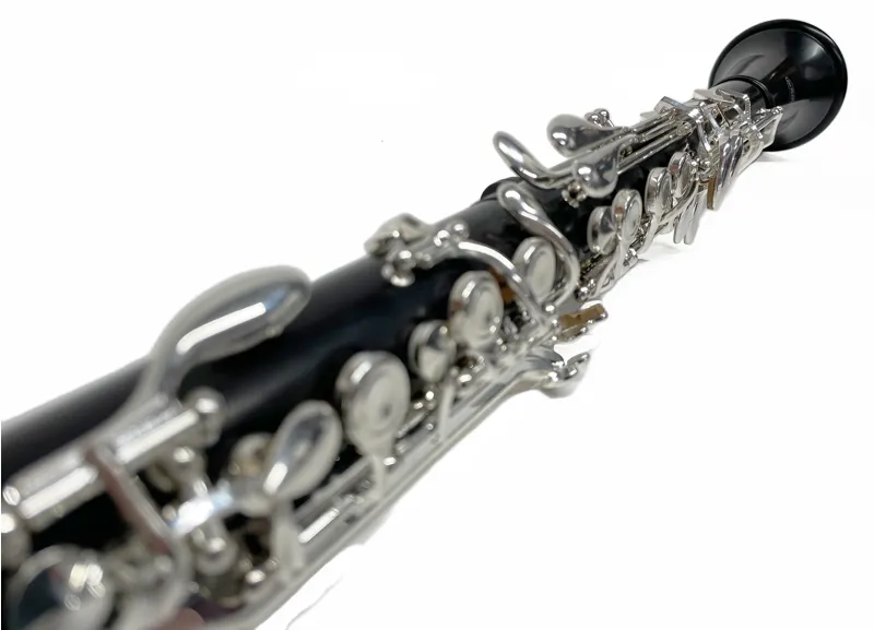 Hanson T5 NO SQUEAK Plateau Bb Clarinet - Grenadilla-5